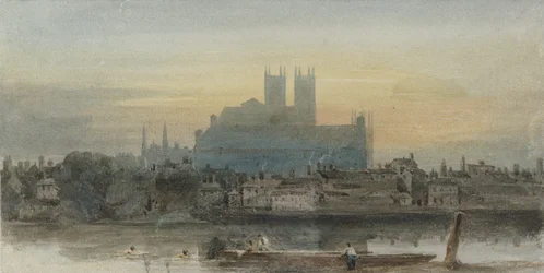 Westminster depuis Lambeth, c.1813